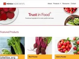 Sites similar to wendaingredients.com