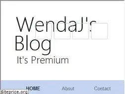 Sites similar to wendaj.blogspot.com