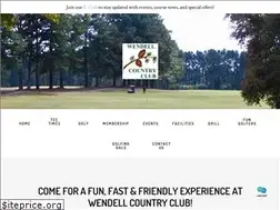 Sites similar to wendellcountryclub.com