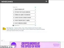 Sites similar to wendgames.com