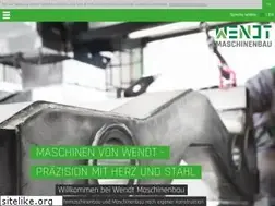 Sites similar to wendt-maschinenbau.de
