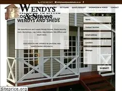 Sites similar to wendysandsheds.co.za
