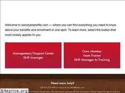 Sites similar to wendysbenefits.com