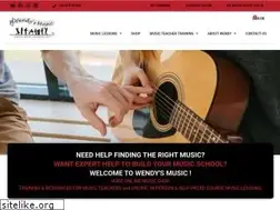Sites similar to wendysmusic.com.au