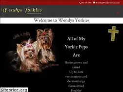 Sites similar to wendysyorkies.com