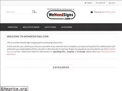 Sites similar to weneedsigns.com