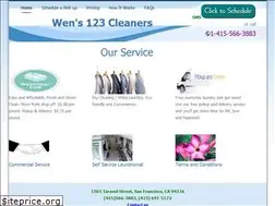 Sites similar to wens123cleaners.com