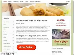 Sites similar to wenscafehutto.com