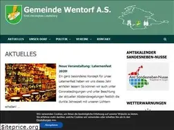 Sites similar to wentorf-as.de