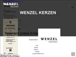 Sites similar to wenzel-kerzen.de