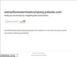 Sites similar to wenzellonestarmeatcompany.yolasite.com