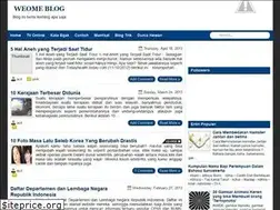 Sites similar to weome.blogspot.com