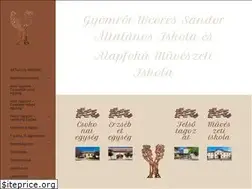 Sites similar to weoresiskola.hu