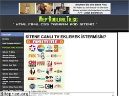 Sites similar to wep-kodlari.tr.gg