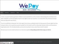 Sites similar to wepayourinterns.org