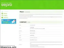 Sites similar to wepro.co.jp