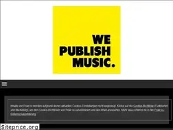 Sites similar to wepublishmusic.com
