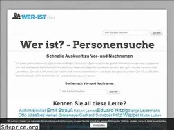 Sites similar to wer-ist.org