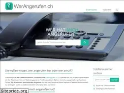 Sites similar to werangerufen.ch