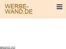 Sites similar to werbe-wand.de