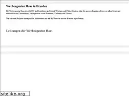 Sites similar to werbeagentur-haas.de