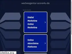 Sites similar to werbeagentur-score4u.de