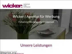 Sites similar to werbeagentur-wicker.de