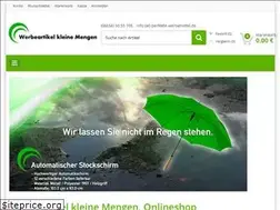 Sites similar to werbeartikel-kleine-mengen.de