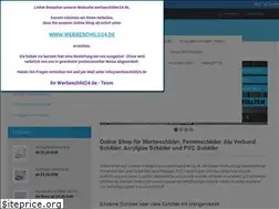 Sites similar to werbeschilder24.de