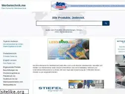 Sites similar to werbetechnik.me