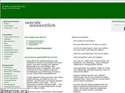 Sites similar to werde-wesentlich.de