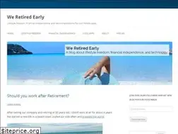 Sites similar to weretiredearly.com