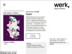 Sites similar to werkbauenundwohnen.ch