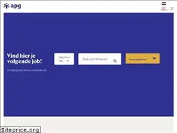 Sites similar to werkenbijapg.nl