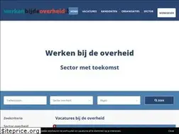Sites similar to werkenbijdeoverheid.be