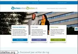 Sites similar to werkeninhetwesten.nl