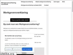 Sites similar to werkgeversverklaringvoorbeeld.nl