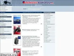 Sites similar to werkstattausruestung.com