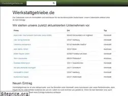 Sites similar to werkstattgetriebe.de