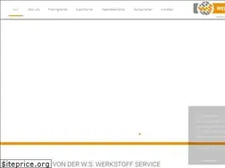 Sites similar to werkstoff-service.de