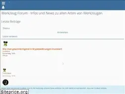Sites similar to werkzeug-forum.net