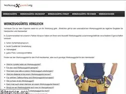 Sites similar to werkzeugguertel.org