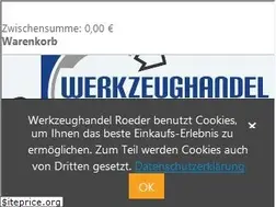 Sites similar to werkzeughandel-roeder.de