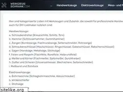 Sites similar to werkzeugschrank.com