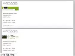 Sites similar to wernecke.net