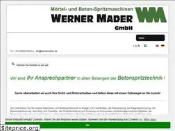 Sites similar to wernermader.de