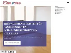 Sites similar to werotec.de