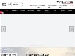 Sites similar to werribeetoyota.com.au