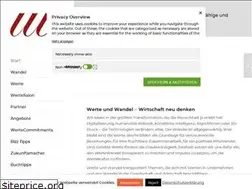 Sites similar to werteundwandel.de