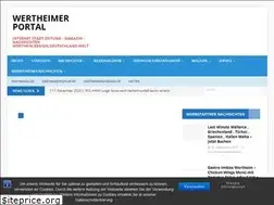 Sites similar to wertheimerportal.de